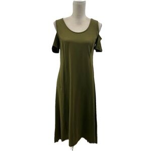 NWOT Elegant Olive Green Women's Dress